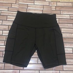 NWOT BLK High Waisted Biker Shorts